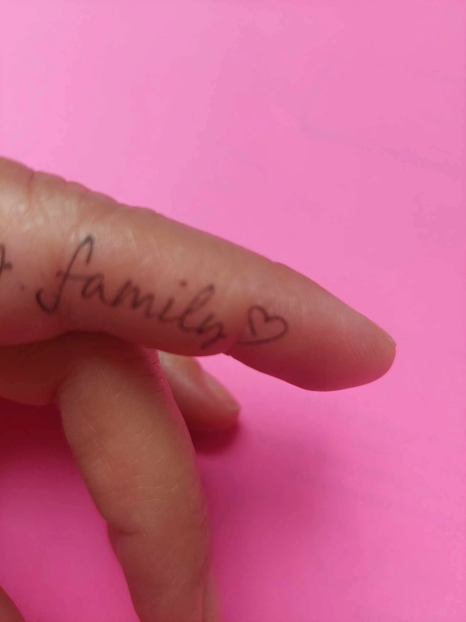 Family Love Temporary Tattoo - Image 4