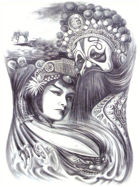 Farewell My Concubine Tattoo