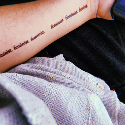 Feminist - Tattoonie (3 tattoos) - Image 3