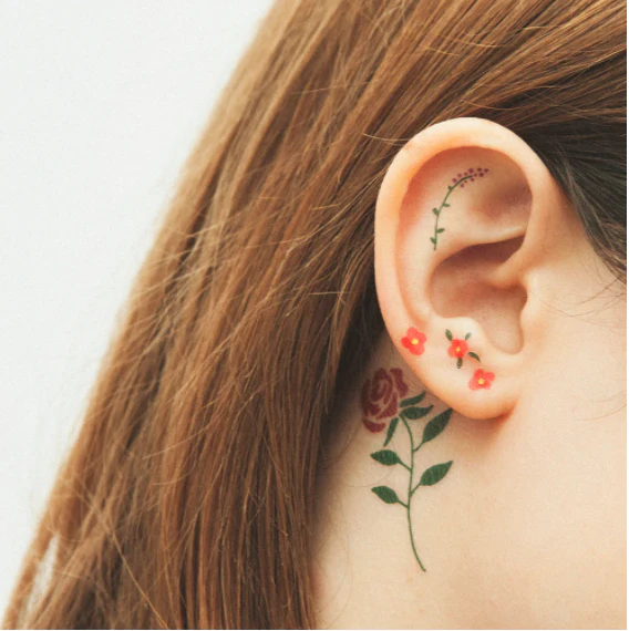 Floral Pack - Tattoonie (9 Tattoos) - Image 2