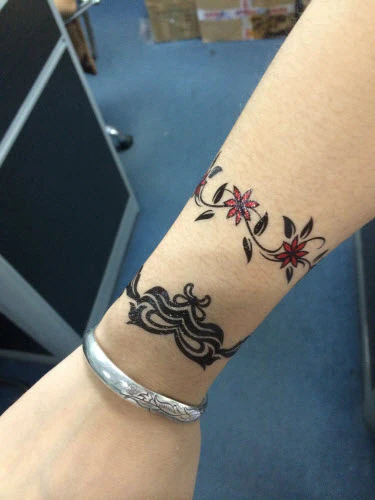 Flowers Joy Tattoo - Image 2