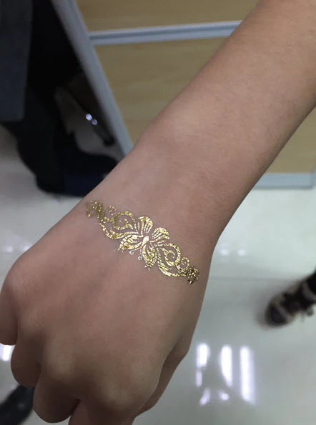 Foil Butterflies Tattoos - Image 2