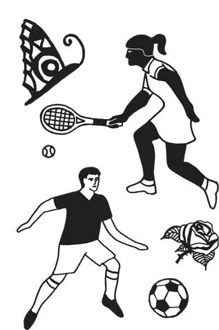 Football Tennis - Lydia Leith (4 Tattoos)