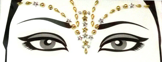 Forehead Jewelry Gold And Silver