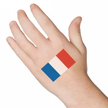France Flag Tattoo - Image 3