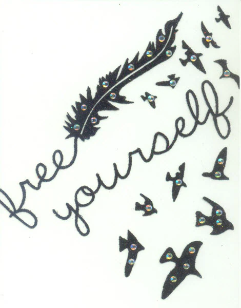 Free Yourself Body Jewel Sticker