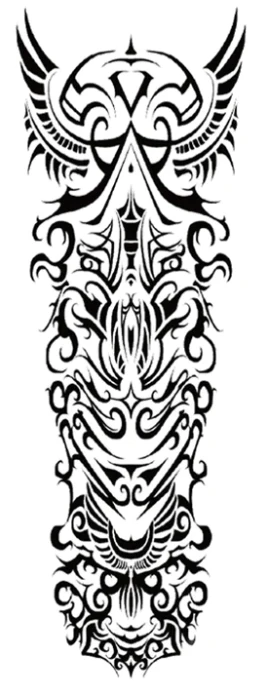 Full Sleeve Arm/Leg Geometry Full Flower