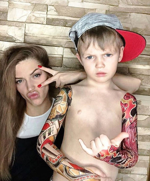 Full Sleeve Arm Tattoo - Image 5