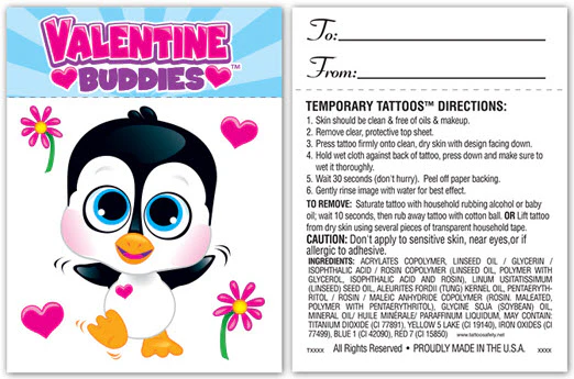 Fun Valentine's Day Tattoo Card - Image 2
