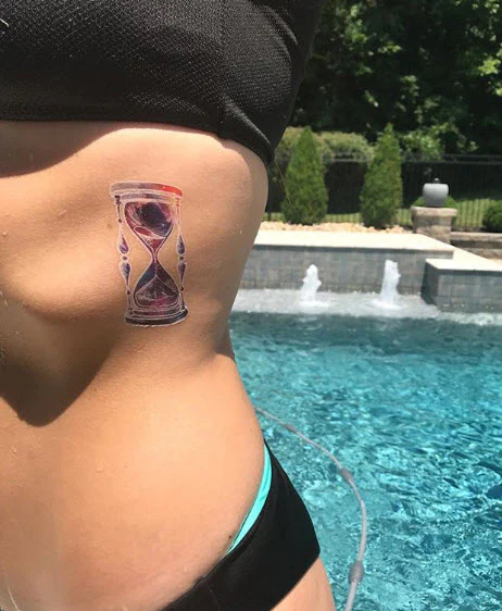 Galaxy Hourglass Tattoo - Image 3