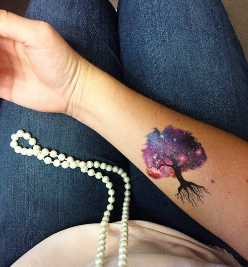 Galaxy Tree Tattoo - Image 4