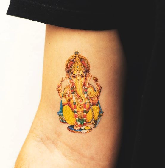 Ganesha Temporary Tattoo - Tattoonie - Image 3