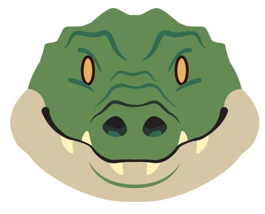 Gator Face Tattoo