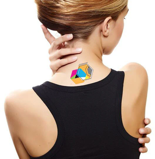 Geometric Hexagon Tattoo - Image 2