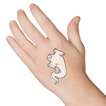 Ghost - Glow Tattoo - Image 2