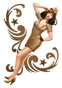 GI Babe Tattoo