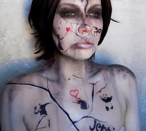 Girl with Balloon - Banksy Tattoo - Image 4