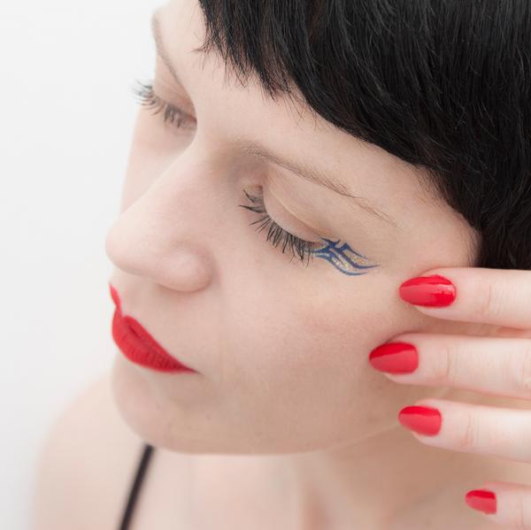Glitter Eye Tribal - Tattoonie - Image 2
