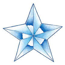 Glow Star Tattoo