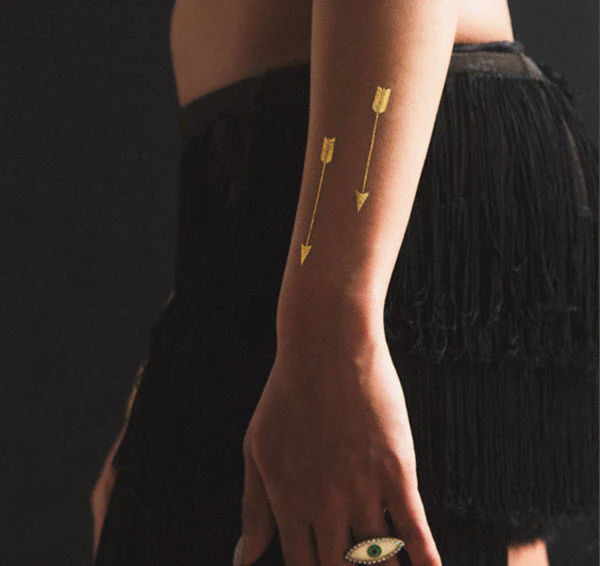 Gold Arrows - Tattoonie - Image 4