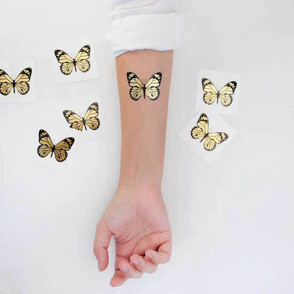 Golden Butterfly - Tattoonie