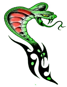 Green Cobra Tattoos