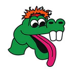 Green Dino Tattoo
