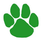 Green Paw Tattoo