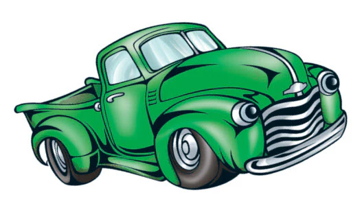 Green Truck Tattoo