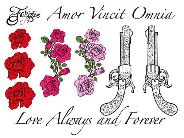 Guns & Roses (11 Tattoos)