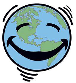 Happy Earth Tattoo