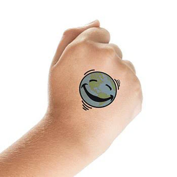 Happy Earth Tattoo - Image 2