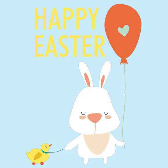 Happy Easter Bunny Tattoo