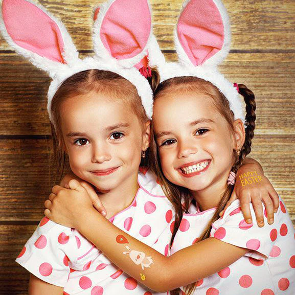 Happy Easter Bunny Tattoo - Image 2