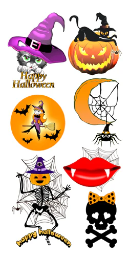 Happy Halloween Tattoos (7 Tattoos)