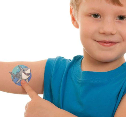 Happy Shark Tattoo - Image 2