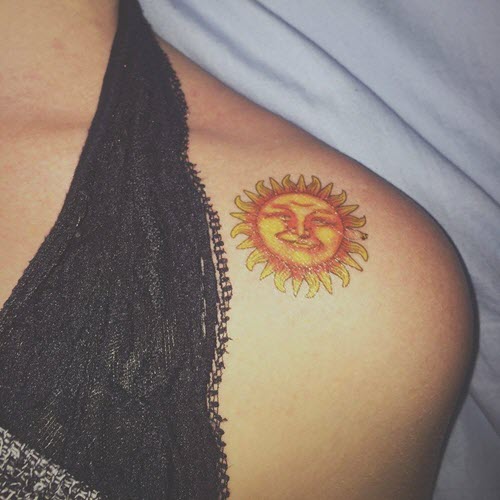 Happy Sun Tattoo - Image 4