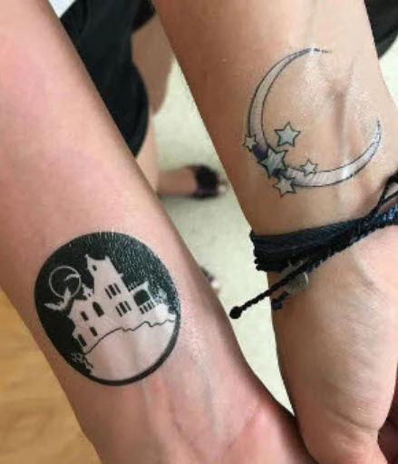 Haunted House - Glow Tattoo - Image 3