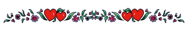 Hearts & Flower Armband Tattoo