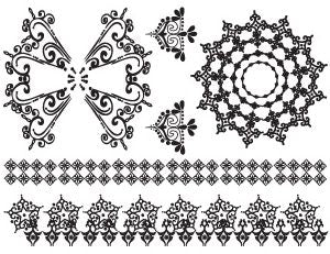 Henna Lace Tattoos