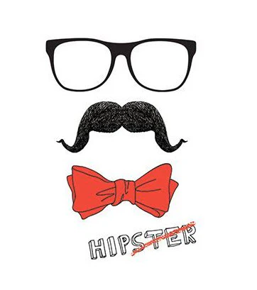 Hip Not Hipster Tattoo (4 Tattoos)