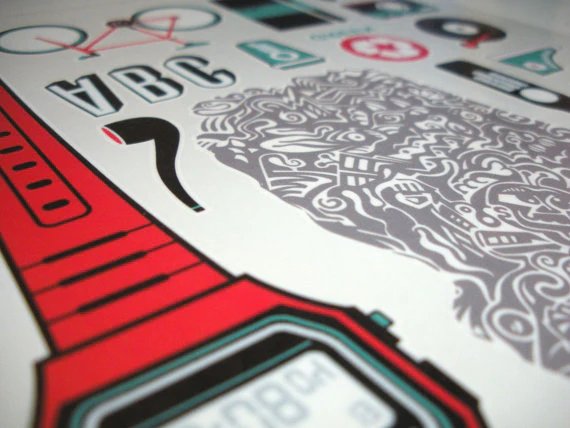 Hipster Champ Stamps Tattoo - Image 3