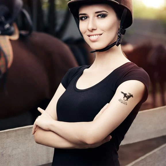 Hold Your Horses Tattoo - Image 2