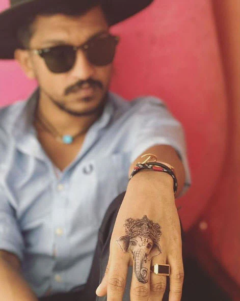 Holy Lord Ganesh Tattoo (3 Tattoos) - Image 3