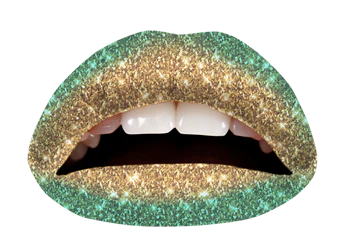 Honey Drew Glitteratti Mix Violent Lips (3 Lip Tattoo Sets) - Image 3