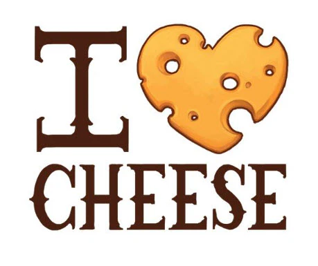 I Heart Cheese Tattoo