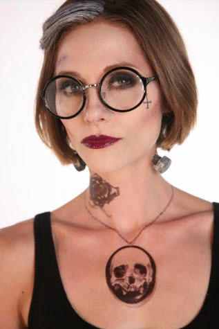 Illusion Skull Tattoo