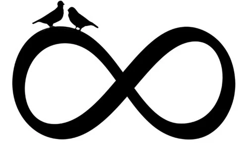 Infinity Birds Tattoo - Image 2