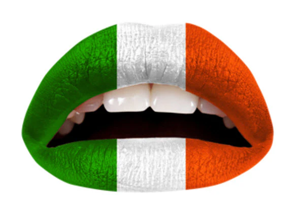 Irish Flag Violent Lips (3 Lip Tattoo Sets) - Image 2