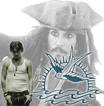 Johnny Depp - Jack Sparrow Tattoo - Image 2
